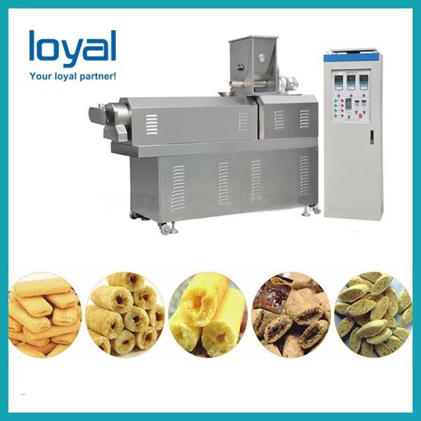 Inflated cereals snacks machines expand cereal corn flaks making machine